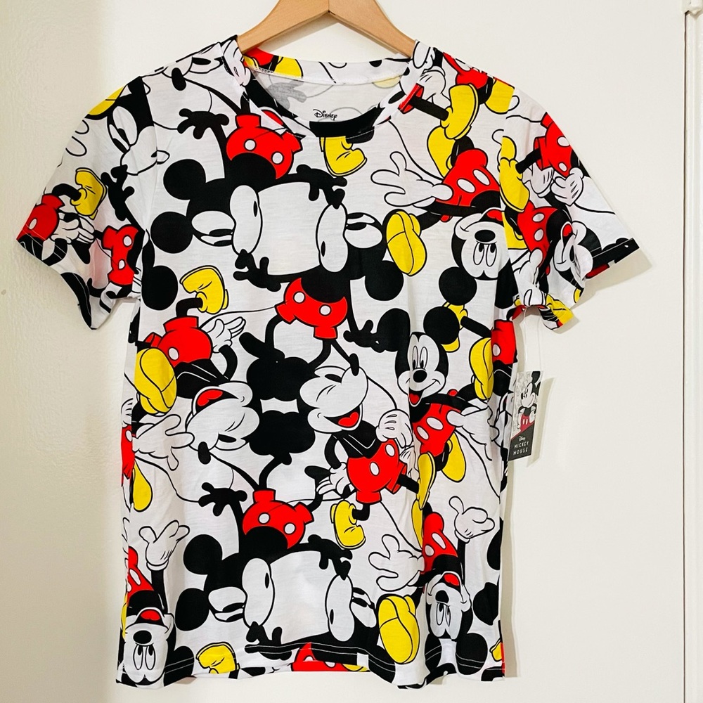NWT DISNEY Mickey Mouse Graphic Tee Sizes S/XL - Picture 2 of 11